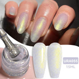 popxstar UR SUGAR 15ml Jelly Milky White Translucent Color Gel Polish Semi Permanent UV Gel Nail Art Soak Off Gel Varnish Latest Fashion