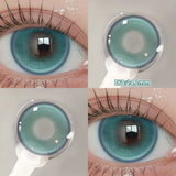 Popxstar  2pcs/pair New Cosplay Contact Lenses for Eyes Makeup Pupils Cosmetics Blue Eye Color Lenses for Myopia Lens 14.2/14.5mm
