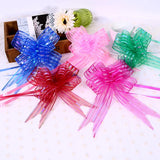 Popxstar  100 Stks/partij 1.8/3/5Cm Gift Verpakking Pull Bow Linten Cadeau Inpakken Wedding Party Decoration Pullbows