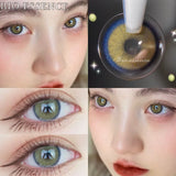 Popxstar 1 Pair Color Contact Lenses for Eyes Natural Look Korean Lenses Brown Lenses Anime Lense Blue Eye Lenses
