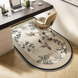 Popxstar Study Bedroom Home Carpet Chair Non-slip Floor Mat Beige Striped Rug Living Room Swivel Chairs TPR Bottom Anti-slip Area Rugs