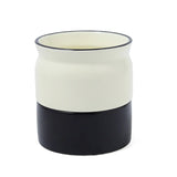 Chopstick Barrel, Ceramic Household Water Drainage Tableware Barrel Kitchen Knife and Fork Storage Rack