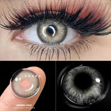 Popxstar  1 Pair Colored Contact Lenses Natural Look Brown Eye Lenses Gray Contact Blue Lenses Fast Delivery Green Eye