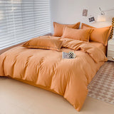 Popxstar  Luxury Bedding Duvet Cover Set 400 TC Egyptian Cotton 1pc Quilt Cover and 2pc Pillowcase Soft Durable Comforter Cover All Season
