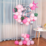 Popxstar 1/2set Round Balloon Stand Arch Balloons Wreath Ring For Wedding Decoration Baby Shower Birthday Party Christmas Ballon Garland