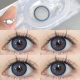 Popxstar  1 Pair Natural Colored Lenses for Eyes withchron baby Black Eyes Contacts Lens Beauty Pupil Yearly Use Fast Shipping