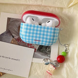 Popxstar  New Japan Korea Creative Wireless Bluetooth Earphone Protective Case For Airpods 2 3 4 Pro 2 2nd Soft Cover Lovely Pendant