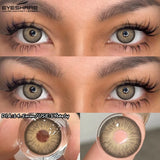 1 Pair Colored Contact Lenses Gray Pupils Lenses Blue Contacts Brown Beauty Makeup Lenses Yearly Green Eye Color Lenses