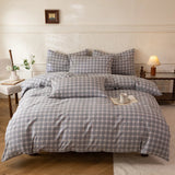 New 3pcs 100% Cotton Bedding Set High Quality Includes One Duvet Cover and Two Pillowcases Soft Skin-friendly and Breathable