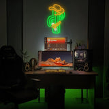 Cactus LED Neon Sign USB Dimmable Neon Light Sign for Gameroom Bedroom Bar Livingroom Birthday Party Gift Wall Decoration