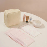 Popxstar  Sanitary Napkins Organizer Bags Women Portable Makeup Lipstick Travel Organizer Bag Multifunctional Mini Earphone Storage Pouch