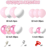 Popxstar Macaron Pink Balloon Garland Arch Welcome Baby Shower Valentines Day Birthday Party Wedding Decoration Anniversaire Latex Baloon