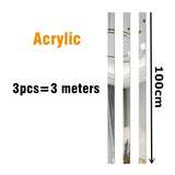 Popxstar  Plate Strip Black Titanium Decorative Strip Gold Background Wall Ceiling Ceiling Wrap Edge Strip Titanium Alloy Self-adhesive
