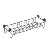 Carbon Steel Bathroom Storage Rack Waterproof Non-Slip Faucet Storage Shelf Anti-rust Large Capacity Washstand Drain Rack