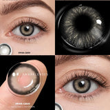 Popxstar  Natural Color Lens Eyes 2pcs Color Contact Lenses For Eyes Beauty Contact Lenses Eye Cosmetic Color Lens Eyes
