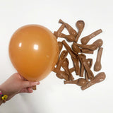Popxstar  5/10/12/18inch Retro White Sand Balloon Pink Coffee Sage Green Ballon Birthday Party Decoration Baby Shower Globos Wedding Decor