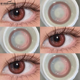 Popxstar  Purple Anime Cosplay Contact Lenses for Eyes Halloween Lenses Anime Accessories Lenses Role playing contact lenses