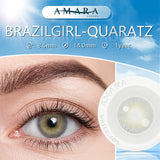 Natural Color Lens Eyes 2pcs Color Contact Lenses For Eye Blue Beauty Contact Lenses Eye Yearly Cosmetic Color Lens