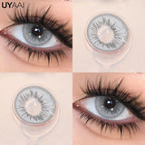 Popxstar Fast Delivery Colored Pupils for Eyes Brown Natural Beauty Contact Lenses Purple Cosplay Red Lenses Green Eye Contacts