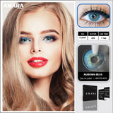 Popxstar  new product 1 pair of AURORA color contact lenses, comfortable glasses yearly use