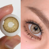 Graded 1pair Color Contact Lenses Mixblood Softlens 12months
