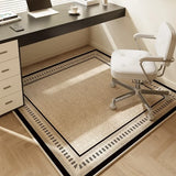 Popxstar Desk Chair Square Carpet Study Office Chair Floor Mat Chairs Rug for Living Room Floral Geometric Sillas De Oficina Alfombra