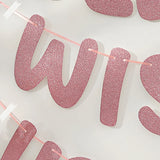 Popxstar  1pc Older Wiser Hotter magic silver onion powder flag disco birthday party decorative banner