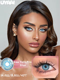 Color Contact Eye Color lenses Natural Pupils Green Lens Makeup Big Eyes Black Pupils Gray Lenses Colorcon Water Light