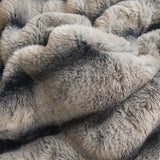 Thickened Faux Rabbit Fur Throw Blanket Cozy Plush Fuffy Bubble Blanket for Living Room Bedroom Home Decor Luxury Sofa Cover