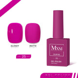popxstar Mxsi 15ml Gel Nail Polish Neon Brown Royal Blue Red Green Pastal Nude Nail Art Varnish Gel Lacquer Top Coat UV Gel Nail Not Set
