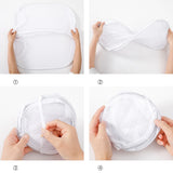 Popxstar Laundry Basket Cotton Linen Foldable Laundry Hamper Waterproof Organizer Bucket Clothes Toys Large Capacity Home Storage Basket