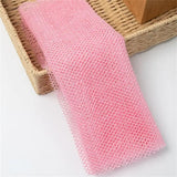 African Net Sponge, 31.5inch African Exfoliating Body Net Scrubbing Wash Net Washcloth Long Bathing Sponge Net Shower
