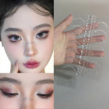 Popxstar New Diy Eyes Face Self Adhesive Makeup Temporary Tattoo Beauty Diamonds Jewels Stickers Festival Body Art Decor Nail Diamond