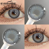 Fashion Color Contact Lenses 1 Pair Black Big Eyes Softlenses Colored Contact Lens Eye Makeup Beautiful Pupils