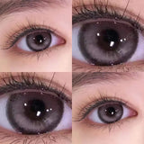 Popxstar  -2pcs Cyberpunk Blue Contact Lenses for Eyes Fashion Color Pupils Beauty Eye Color lenses Natural Gray Lens Myopia Lenses