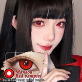 Cosplay Contact lenses Beauty Cosmetics Colored Contact Lenses Halloween Makeup Cosplay Red Lenses white Lenses Big Eyes