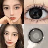 Popxstar  1 Pair Nature Color Eyes Contacts Lenses Myopic Prescription -0.00 to -8.00 Pupils Brown High Quality  Lens Fast Shipping
