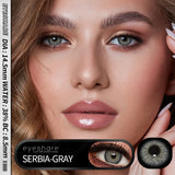 Popxstar New Colored Contact Lenses for Eyes 1 Pair Fashion Blue Eyes Lenses Brown Contacts Green Lenses Yearly Gray Contacts