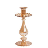 Popxstar 1PC Candle Holders Glass Candlestick for Wedding Decoration Christmas Decoration Home Decoration Accessories Candles