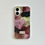Popxstar  High Quality Exquisite Multiple Colors Velour Heart Pattern Case for iPhone 17 13 14 15 16 Pro Max 11 12 7 8 Plus 16e XS X Cover