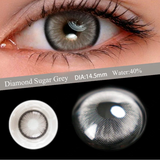 Popxstar 1 Pair Myopia Eyes Colored Lenses with Diopter Comfort Wearing Eyes Contacts Lenses Prescription Yearly Use