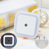 Popxstar Wireless LED Night Light Sensor Lighting Mini EU/US Plug Night Lights For Children Room Bedroom Living Room Decoration Lighting