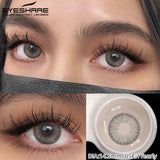 Colored Contact Lenses for Eyes Natural Gray Eye Lenses Brown Pupils Lens Blue Eye Lenses Yearly Soft Makeup Lenses