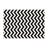 Popxstar Simple Black Stripe Living Room Decoration Carpet Ins Nordic Bedroom Bedside Plush Non-slip Mat Luxury Study Cloakroom Soft Rug