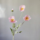 Popxstar spring decor Artificial Flowers Fake Poppy Silk Flowers Long Stem Housewarming Garden Table Wedding DIY Party Wedding Bridal Bouquet Decor