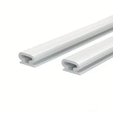Popxstar 1pc Weather Stripping Door Seal, Window And Door Door Seal Strip, Soundproofing Self-Adhesive Backing D-Shape Door Weather Strip