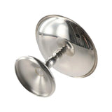 Popxstar Containerss Stainless Steel Ice Cream Cup Multi-Function Silver Snacks Storage Cup Fashion Tall Fruit Bowl Party Bar