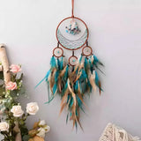 Retro feather Dream catcher wall decoration pendant Dreamcatcher bedroom living room restaurant hotel birthday gift