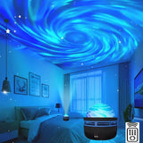 Popxstar LED Galaxy Projector Light Colorful Galaxy Sky Projector Bedroom Night Light Kids Room Decoration Christmas Party Decoration
