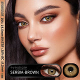 Popxstar New Colored Contact Lenses for Eyes 1 Pair Fashion Blue Eyes Lenses Brown Contacts Green Lenses Yearly Gray Contacts